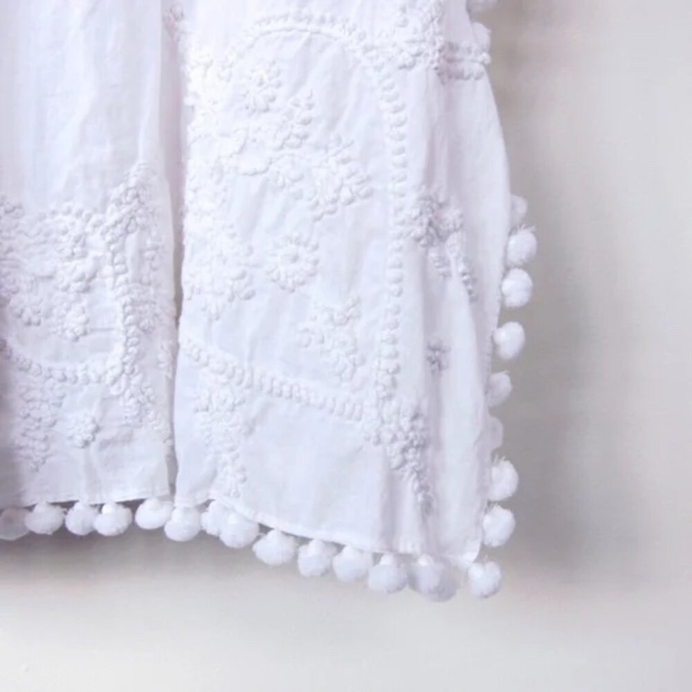 New Matta NY White Kalim Hearts Kaftan - Picture 5 of 7